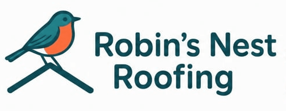 The Robin's Nest Roofing logo, as imported